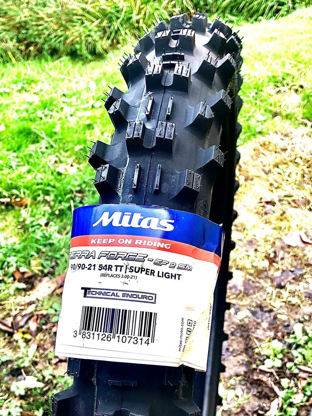 Mitas TerraForce EX-MH 90/100-21 + 120/90-18 Super Light + Mousse Package