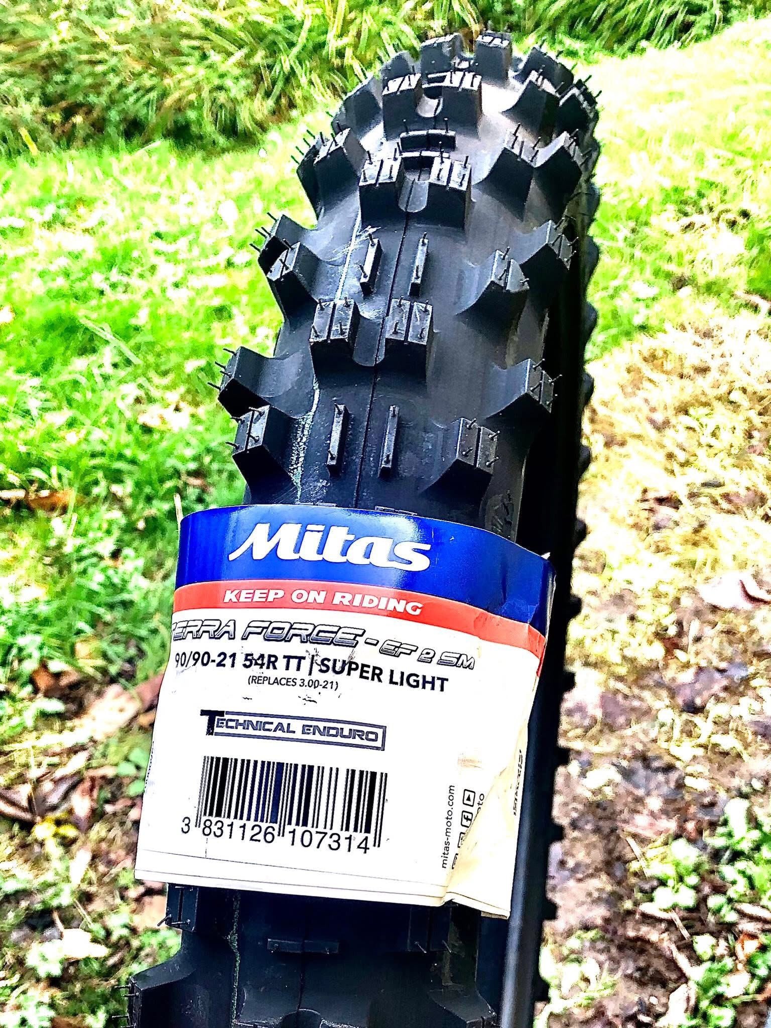 Mitas TerraForce EX-MH 90/100-21 + 120/90-18 Super Light + Mousse Package