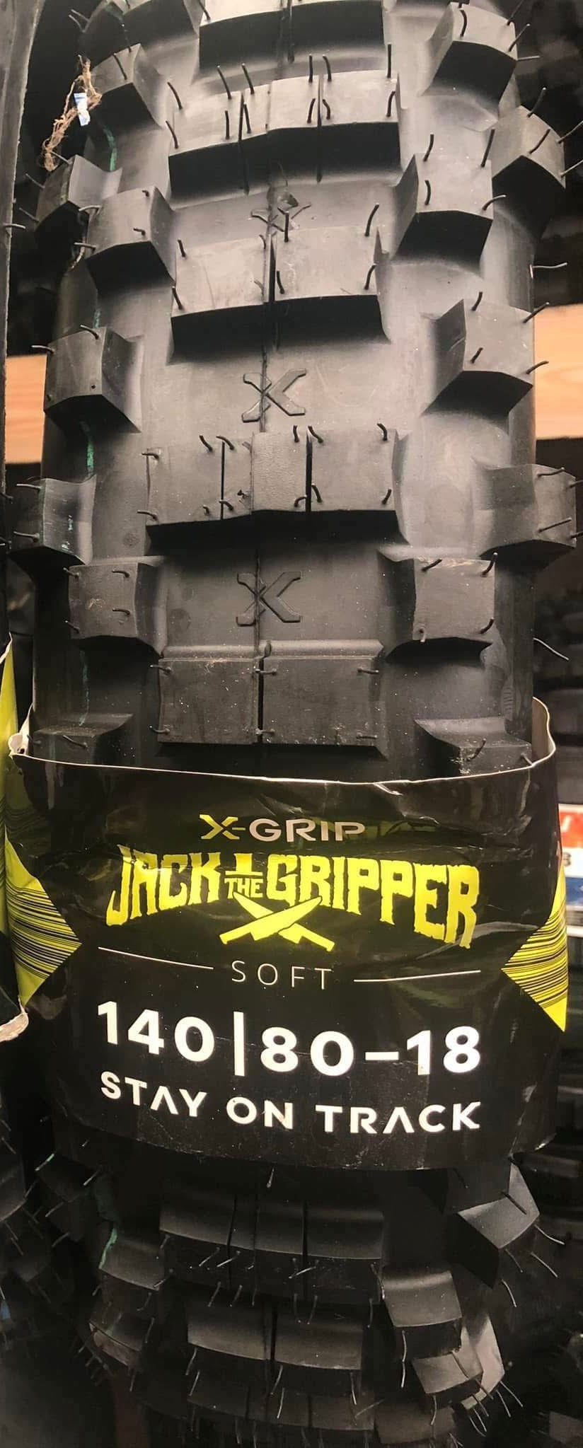 X-Grip 140/80-18 Jack The Gripper Extreme Soft