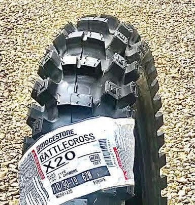 Bridgestone BattleCross X20 80/100-21 + 110/90-19 TT Soft-Inter MX Pair Deal