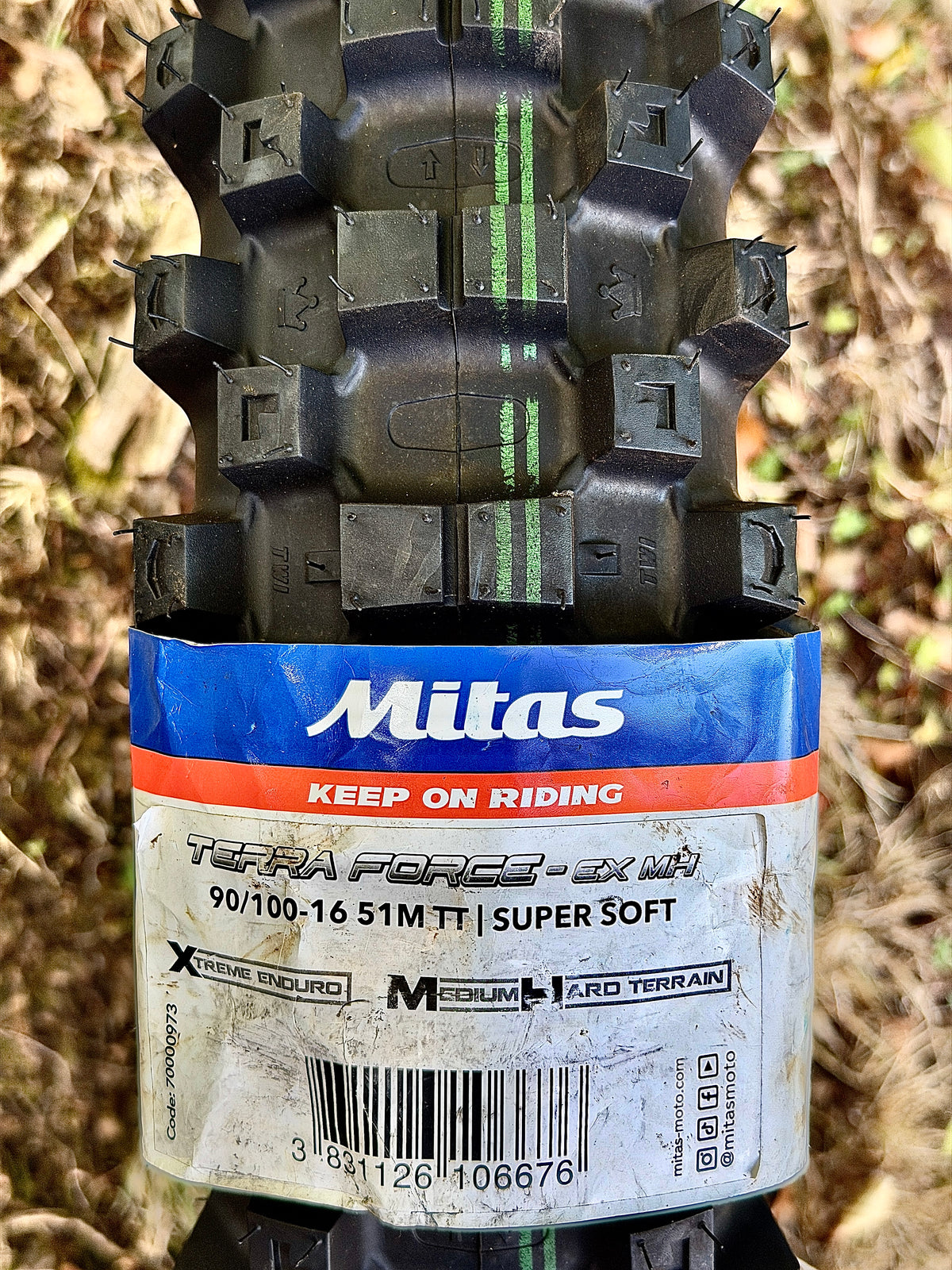 Mitas TerraForce EX-MH 90/100-16 Super Soft + Mitas Mousse 90/100-16.