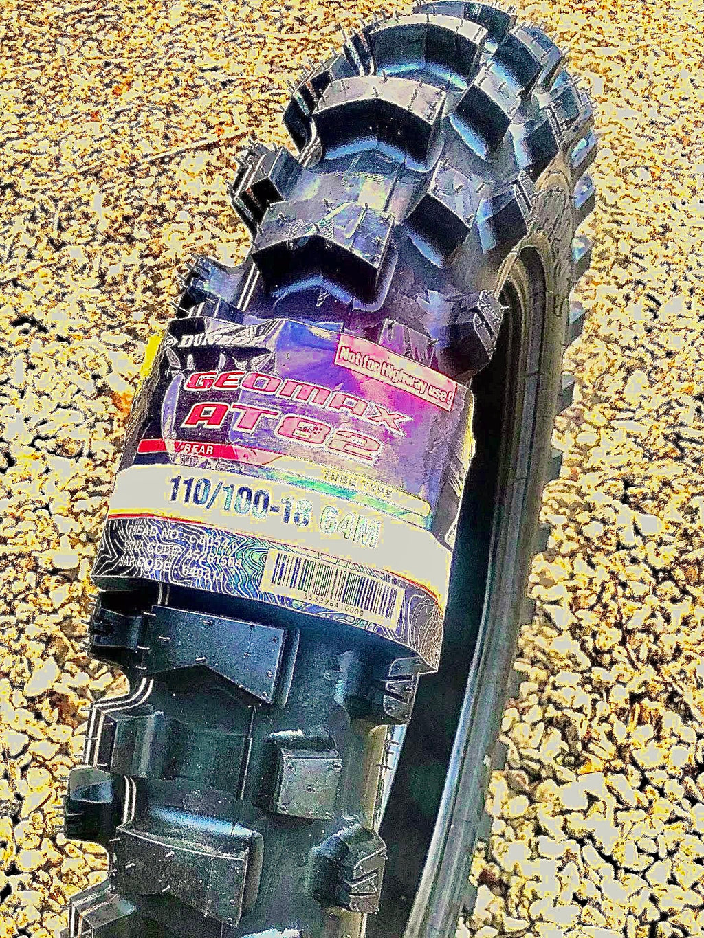 Dunlop Geomax AT82 110/100-18