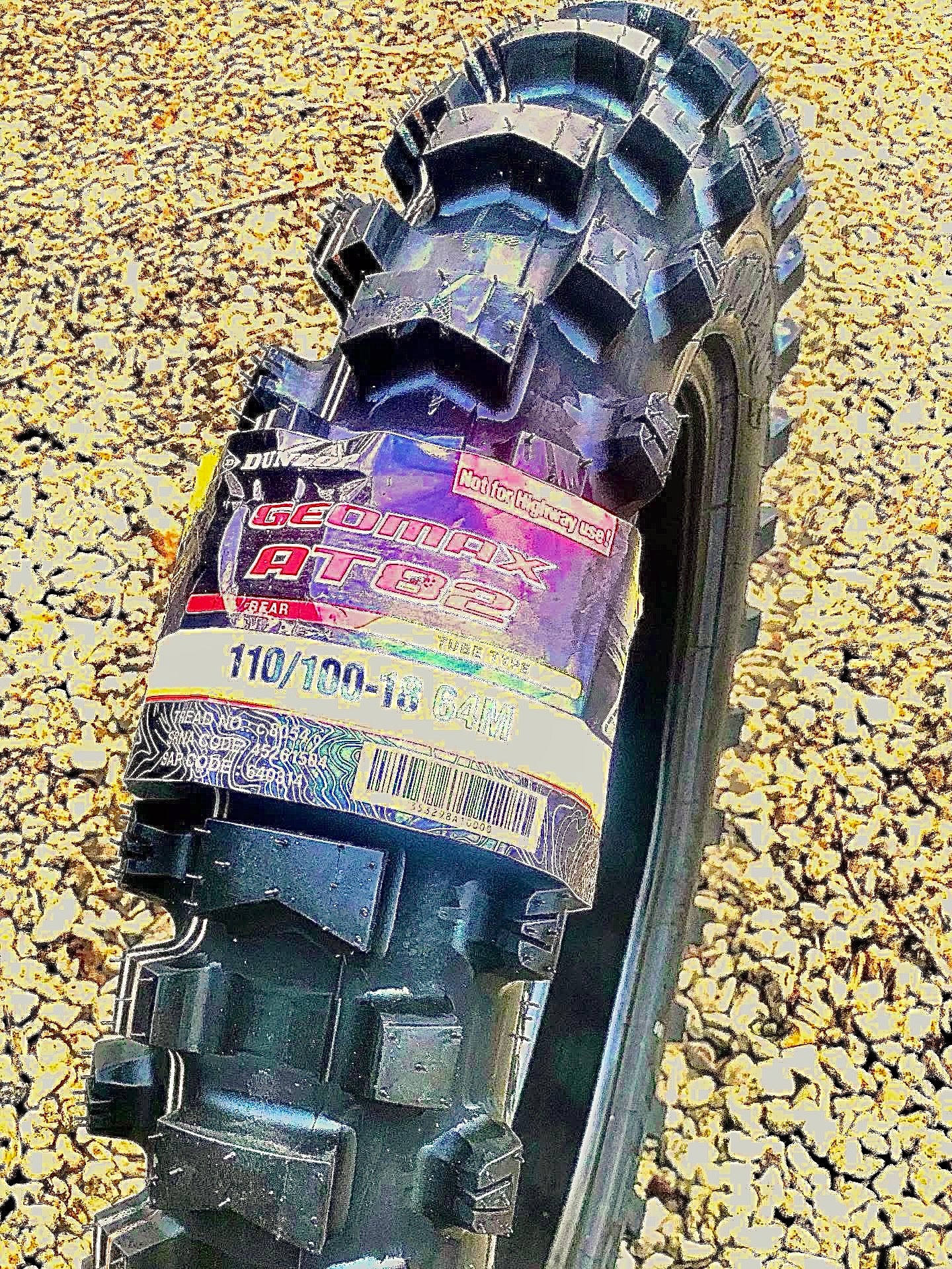 Dunlop Geomax AT82 110/100-18