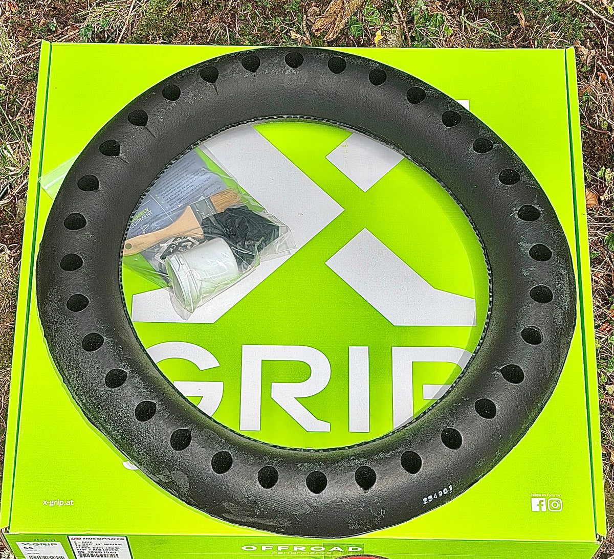 X-Grip 140/80-18 Super Soft Extreme Mousse (34 Pre-Drilled) XG-1545"