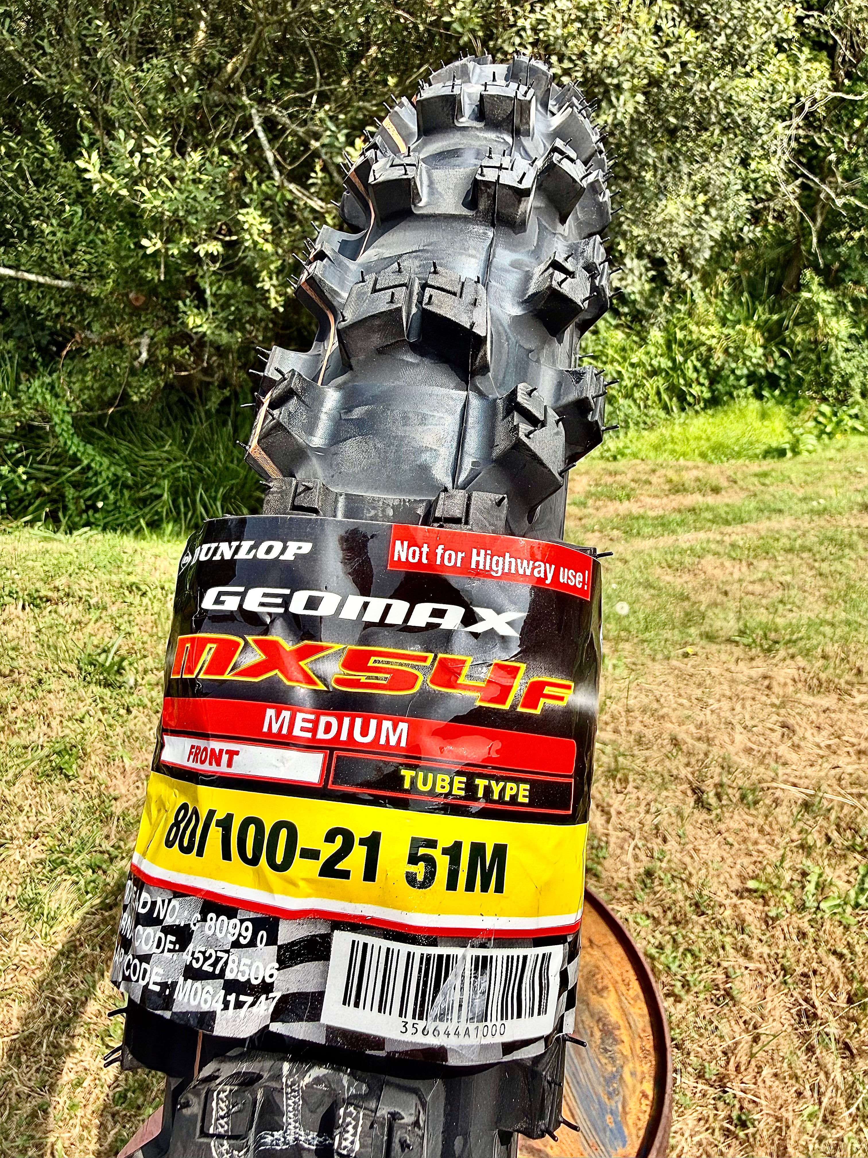 Dunlop Geomax MX54 Front Tyre 80/100-21