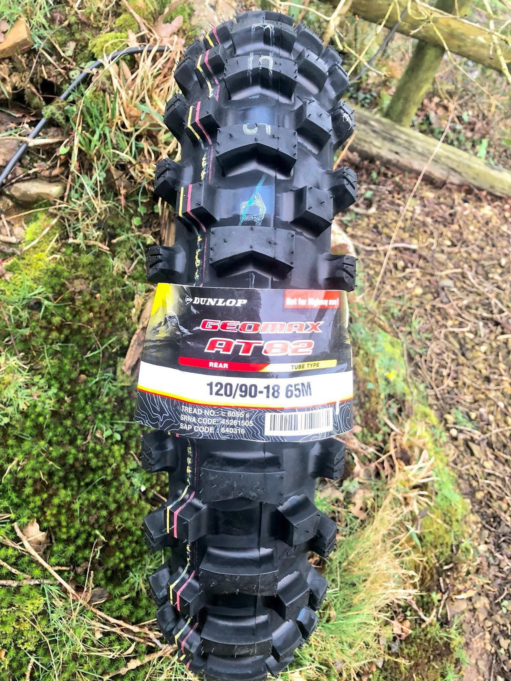 Dunlop Geomax AT82 120/90-18