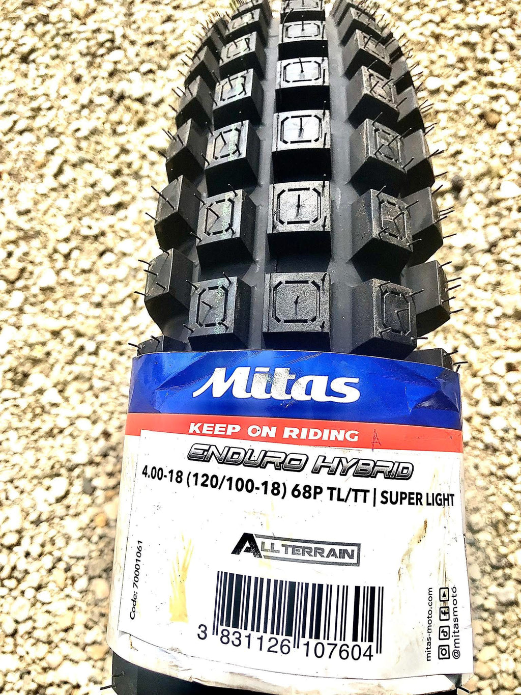 Mitas 120/100-18 (4.00-18) 68P Enduro Hybrid TT/TL SL GTL