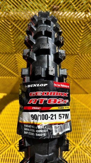 Dunlop Geomax AT82 90/100-21 Front MX Tyre