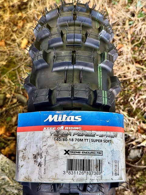 Mitas TerraForce EF Pro 140/80-18 Super Soft Extreme Enduro