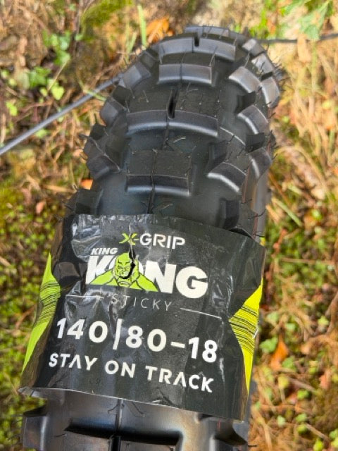 X-Grip King Kong STICKY 140/80-18 70M TT Extreme Enduro