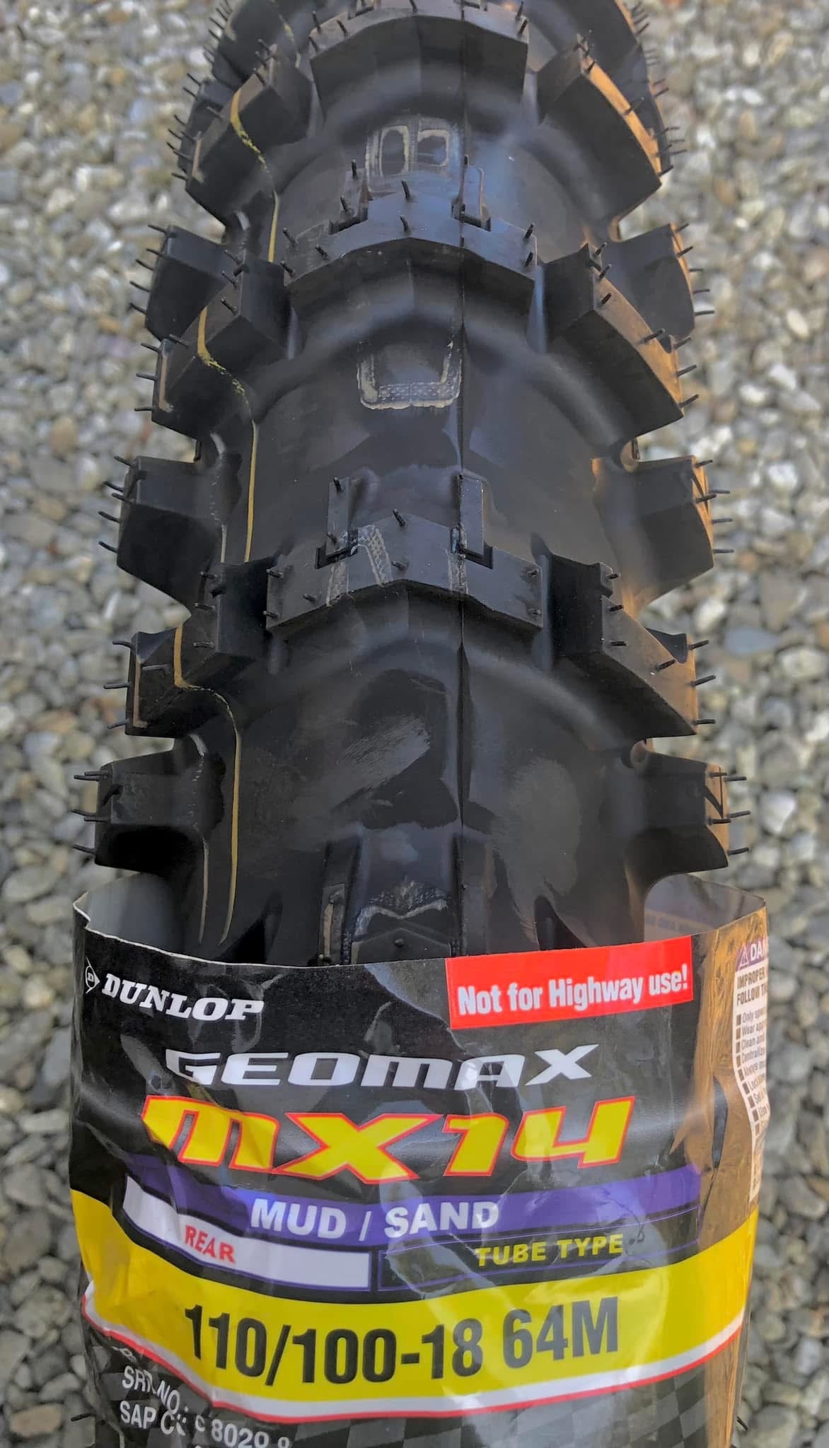 Dunlop Geomax MX14 110/100-18
