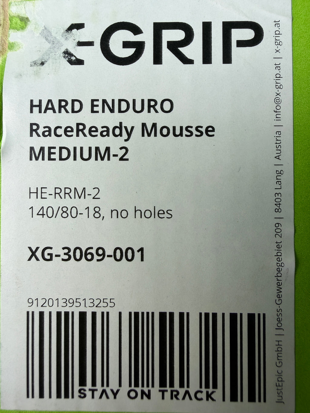 X-Grip Hard Enduro 140/80-18 Medium 2