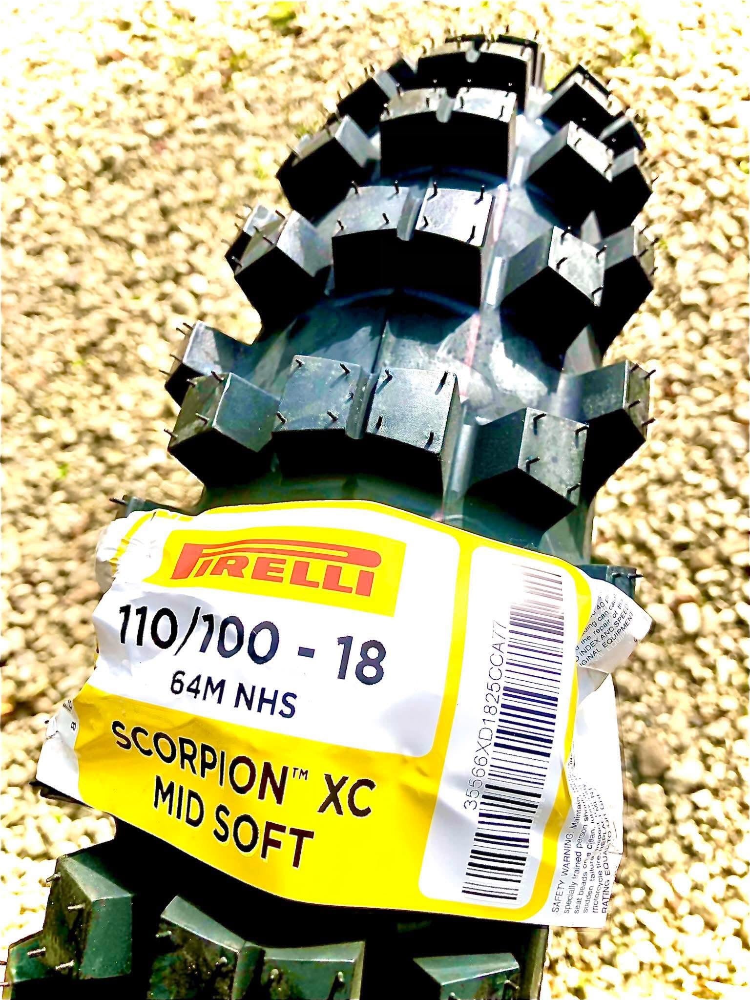 Pirelli Scorpion MX32 80/100-21 + Scorpion XC Mid Soft 110/100-18 Tyre Pair