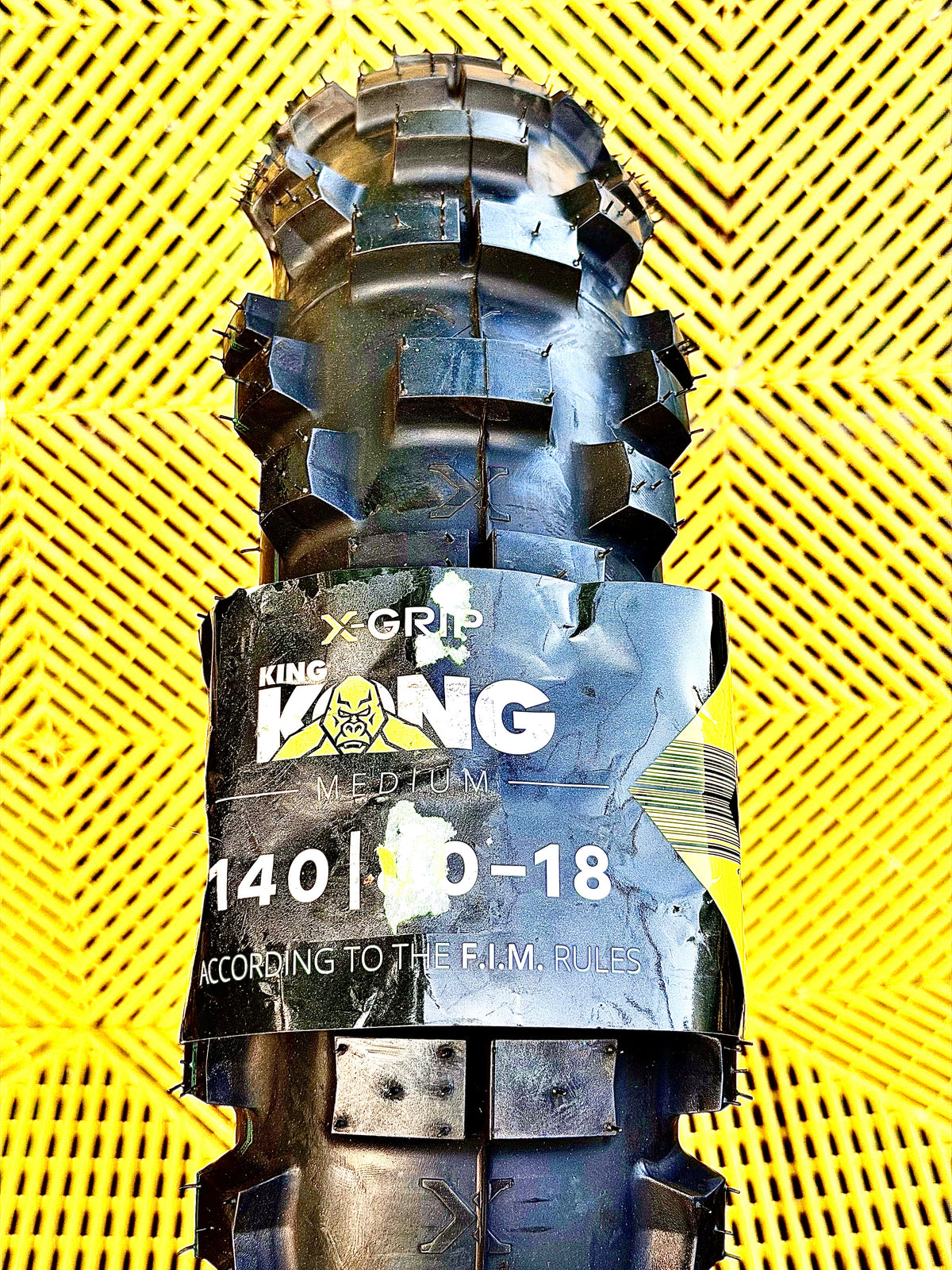 X-Grip King Kong 140/80-18 "Medium" Extreme Enduro Rear Setup.